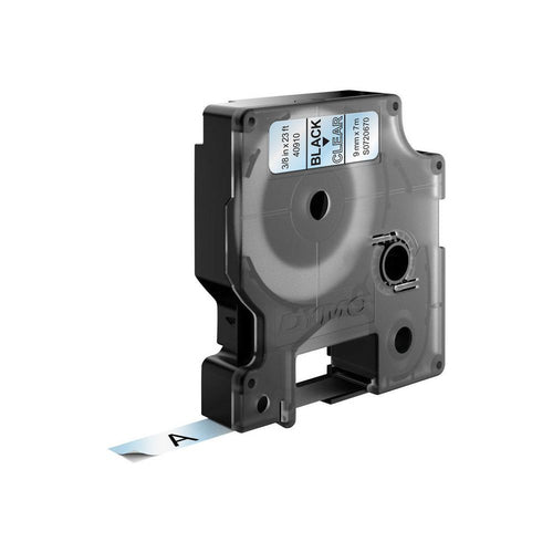 DYMO D1 Standard - Black on Transparent - 9mm label-making tape