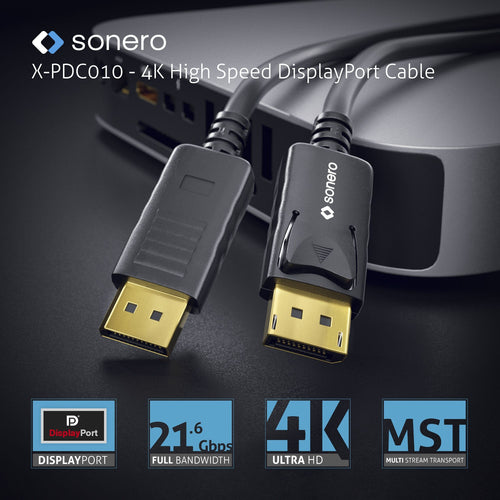 sonero 8K Displayport Kabel 1.4v