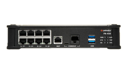 Palo Alto Networks PA-450 hardware firewall