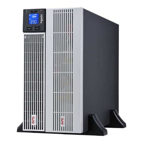 APC Easy UPS On-Line, 6kVA/6kW, Lithium-ion, Rack/Tower 5U, 230V, 1 Hard wire (1P+N+E) outlet, Intelligent Card Slot, Extended runtime, W/ rail kit uninterruptible power supply (UPS)