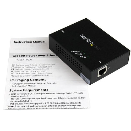 StarTech.com POEEXT1GAT network extender