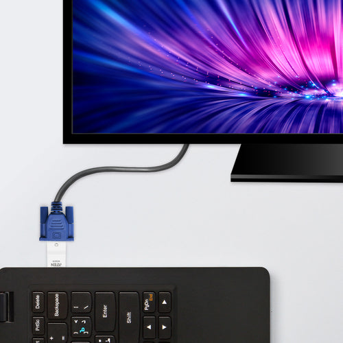 ATEN VC810 HDMI-zu-VGA-Adapter - Stecker/Buchse - Weiß
