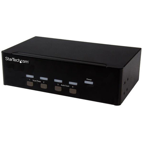 StarTech.com SV431DVGAU2A 4-Port KVM-Switch – Dual VGA, USB 2.0, 1920x1200