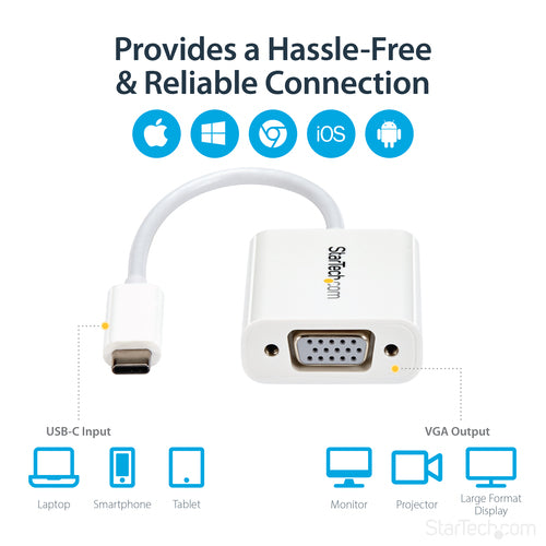 StarTech.com CDP2VGAW USB graphics adapter