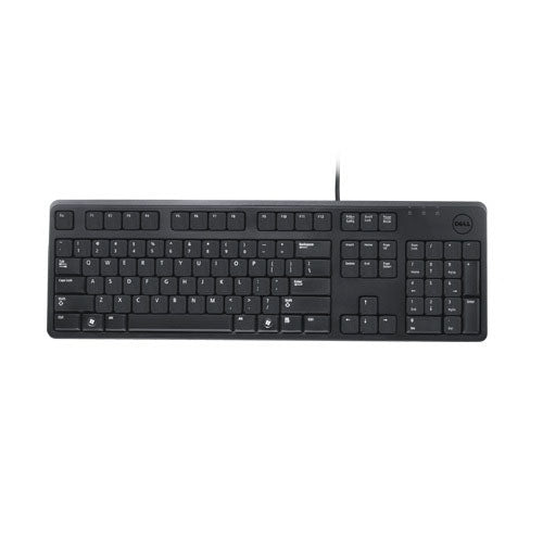 Kabelgebundene USB-Tastatur in voller Größe DELL KB212-B – Schwarz