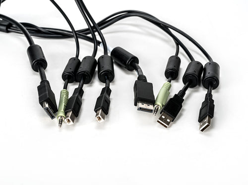 Vertiv Avocent CBL0104 KVM-Kabel – 1,8 m USB, DisplayPort & Audio