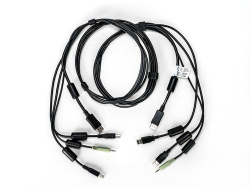 Vertiv Avocent CBL0104 KVM-Kabel – 1,8 m USB, DisplayPort & Audio