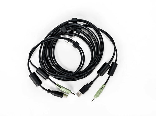 Vertiv Avocent CBL0131 KVM-Kabel – 3m USB- und Audioverbindung
