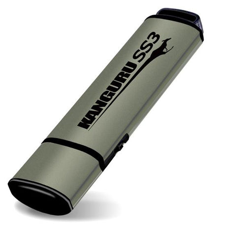 iStorage Kanguru 64GB USB Flash Drive - SuperSpeed USB 3.0 with Write Protect