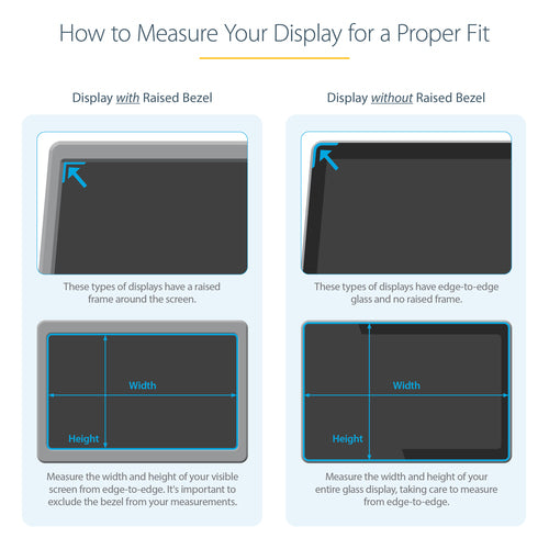 23.6 Inch Privacy Filter Anti-Glare Monitor Protector 16:9