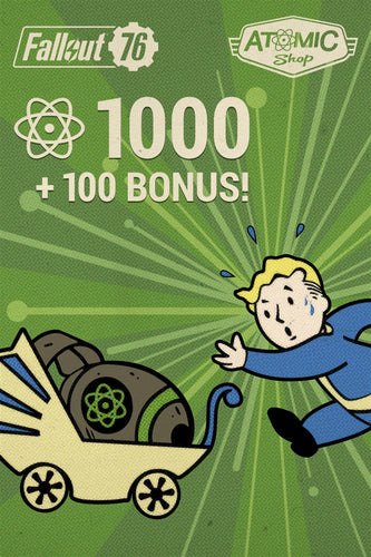Microsoft Fallout 76: 1100 Atoms