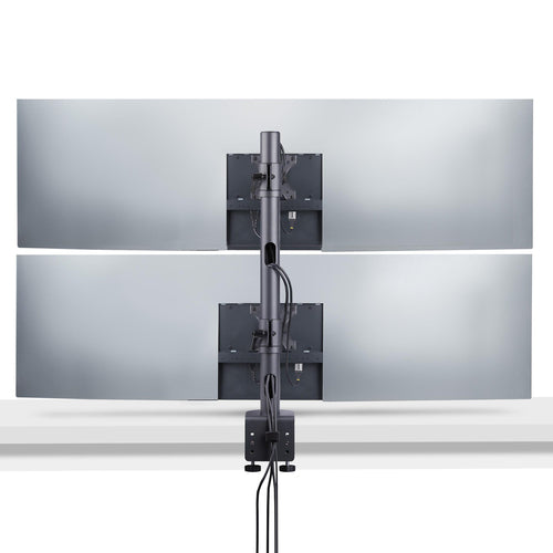 StarTech.com H2MPV-MONITOR-MOUNT Dual-Monitorhalterung – Unterstützt 2x 49" Monitore, VESA 100x100, 31,8 kg Tragfähigkeit