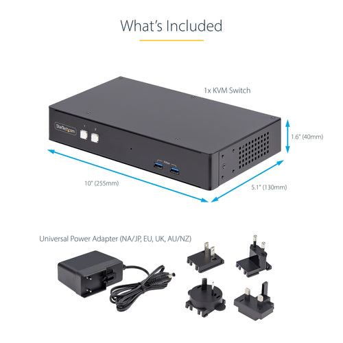 StarTech.com P2DD46A22-KVM-SWITCH KVM switch