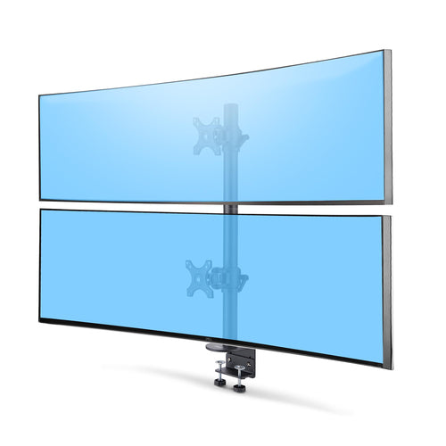 StarTech.com H2MPV-MONITOR-MOUNT Dual-Monitorhalterung – Unterstützt 2x 49" Monitore, VESA 100x100, 31,8 kg Tragfähigkeit