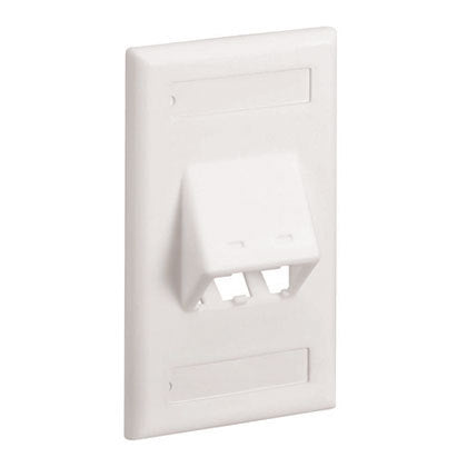 Panduit CFPSL2WHY wall plate/switch cover