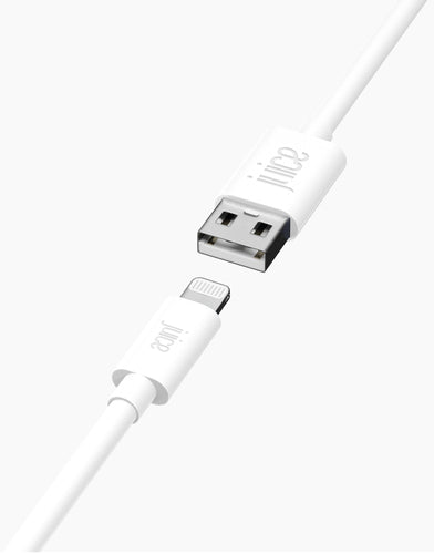 Juice JUI-CABLE-LIGHT-2M-RND-ECO-WHT lightning cable