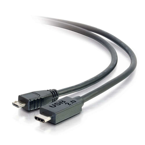 C2G 12ft, USB 2.0 Type C, Micro-USB B USB cable