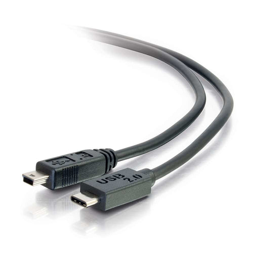 C2G 3ft, USB 2.0 Type C, Mini-USB B USB cable