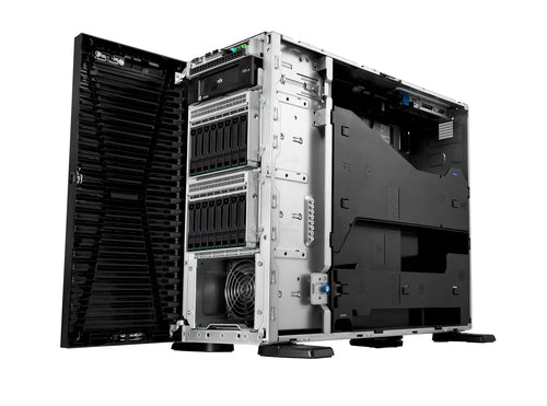 HPE ProLiant ML110 Gen11 4510 12-core 1P 64GB-R MR408i-o 8SFF 2x480GB SSD 2x1000W RPS EU server