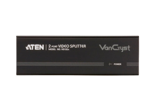 ATEN VS132A VGA Video Splitter - 2x VGA, 2048x1536 Resolution, Black