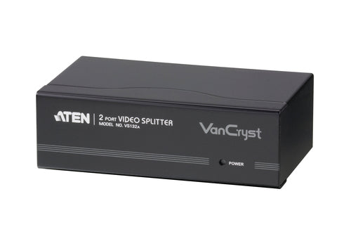ATEN VS132A VGA Video Splitter - 2x VGA, 2048x1536 Resolution, Black
