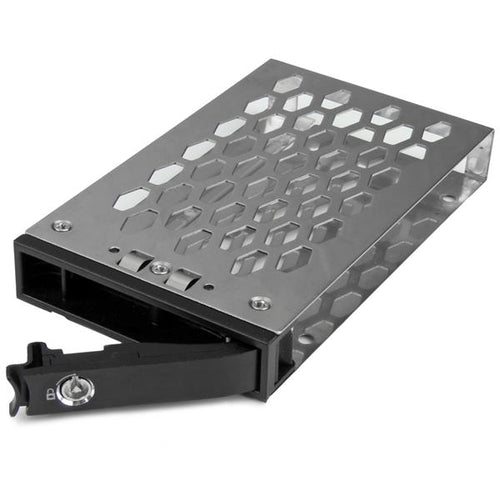 2.5 Inch Hot Swap Hard Drive Tray StarTech.com Black/Silver Bezel Panel
