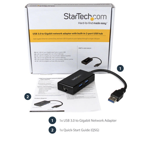 StarTech.com USB31000S2H network card