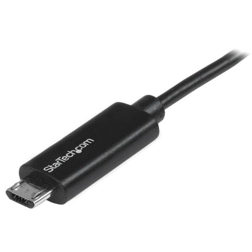 USB Cable StarTech.com USBAUBL1M 1m Micro-USB B LED Charging