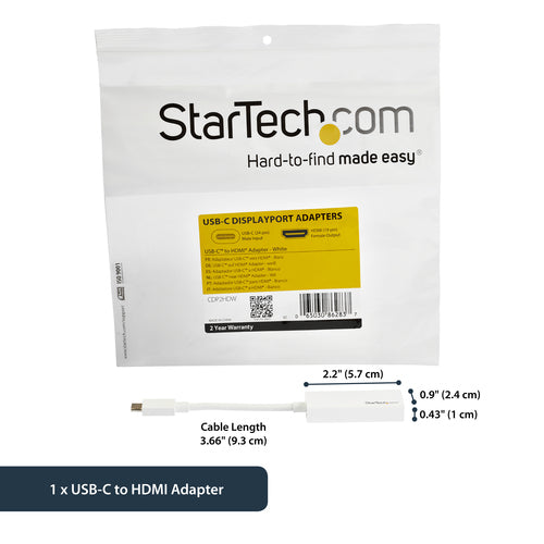 StarTech.com CDP2HDW USB graphics adapter
