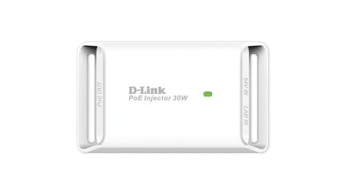 D-Link 1-Port Gigabit PoE Injector 30W Fast Ethernet IEEE 802.3at