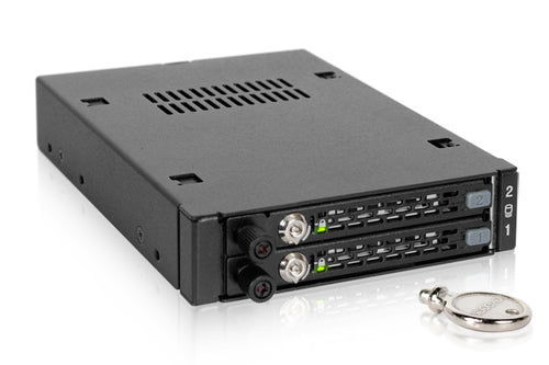 Drive Bay Panel Icy Dock MB492SKL-B 2.5 inches SATA SAS Metal