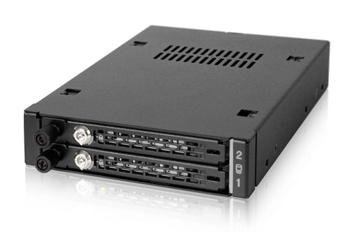 Drive Bay Panel Icy Dock MB492SKL-B 2.5 inches SATA SAS Metal