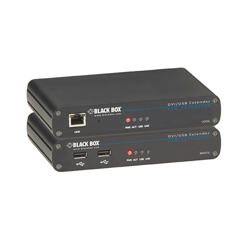 Black Box LRX - DVI, USB KVM extender