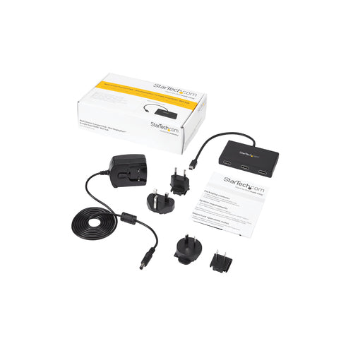 Mini DisplayPort zu HDMI 3-Port Video-Splitter 4K 30Hz Hub
