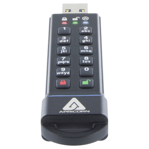 USB Flash Drive Apricorn ASK3 16GB 195MB/s USB 3.2 Gen 2 Black