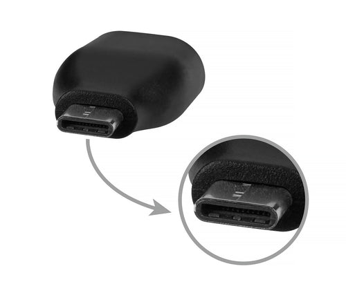 USB Gender Changer Siig CB-US0K12-S1 Type-C to Type-A USB 3.1 Black