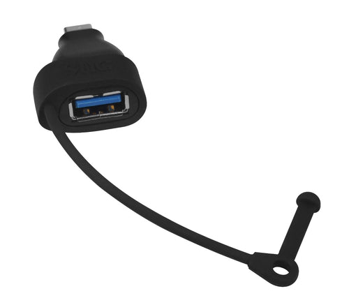 USB Gender Changer Siig CB-US0K12-S1 Type-C to Type-A USB 3.1 Black