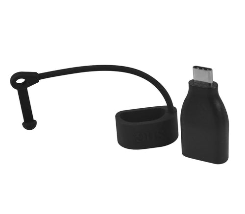 USB Gender Changer Siig CB-US0K12-S1 Type-C to Type-A USB 3.1 Black