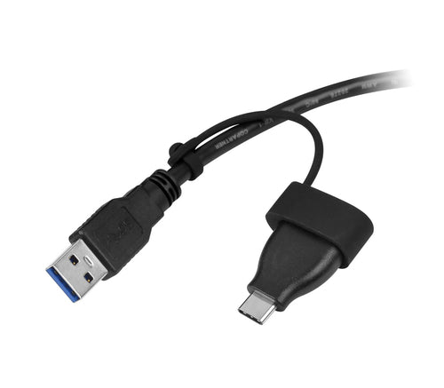 USB Gender Changer Siig CB-US0K12-S1 Type-C to Type-A USB 3.1 Black
