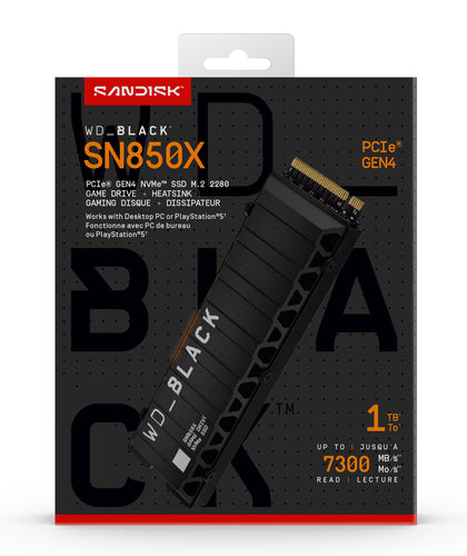 SanDisk Black WD_BLACK SN850X NVMe