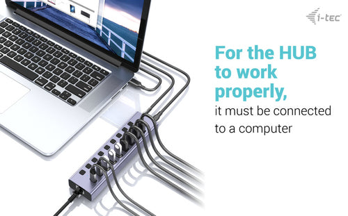 i-tec CACHARGEHUB9LANUK interface hub