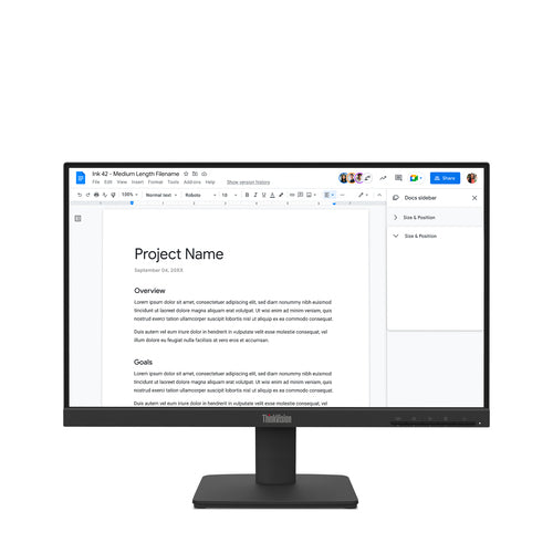 Lenovo ThinkVision S22-4e computer monitor