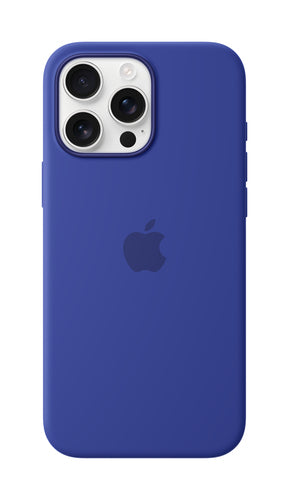 iPhone 16 Pro Max Silicone Case with MagSafe - Ultramarine Blue Cover