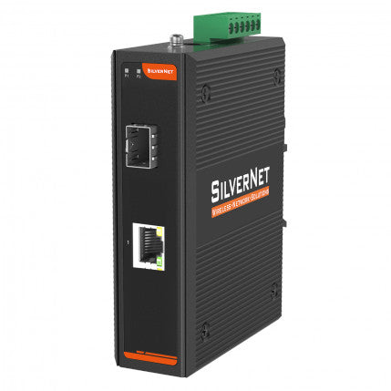 SilverNet SIL 73101P network media converter