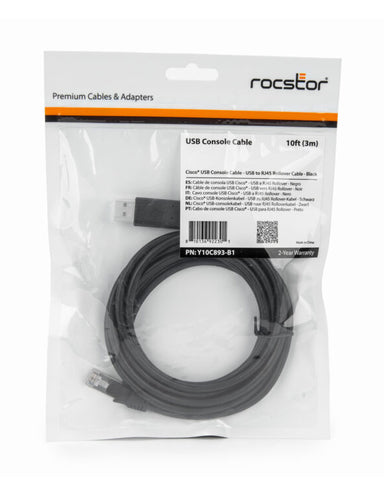 Rocstor Y10C893-B1 networking cable