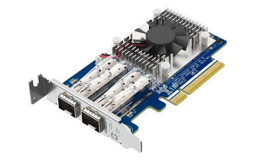 25Gbps PCI Express Network Card QNAP QXG-25G2SF-E810 Internal Wired Fiber