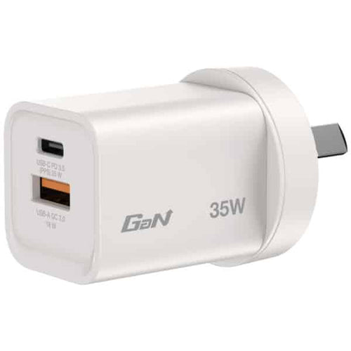 Verbatim 35W 2-Port GaN Wall Charger