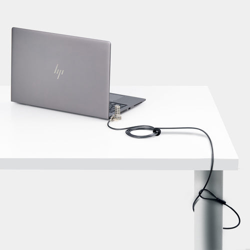 StarTech.com Universal Laptop-Schloss 2 m – Kabelschloss mit Zahlencode Diebstahlsicherung