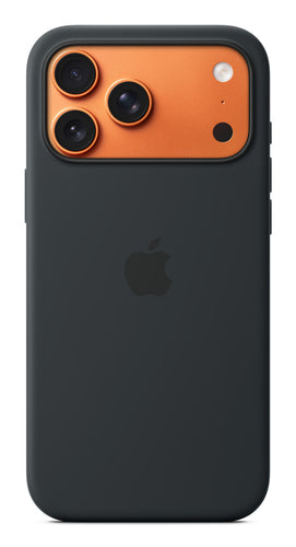 iPhone 17 Pro Max Silicone Case with MagSafe - Black Compatible Cover