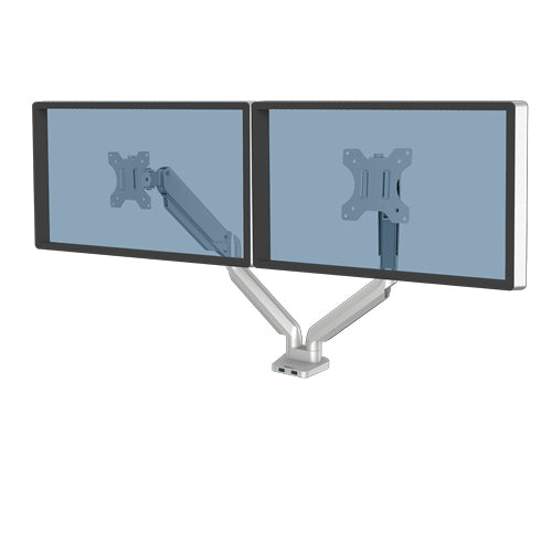 Fellowes Platinum Series Dual Monitorarm - Verstellbare Tischhalterung für 40-Zoll-Bildschirme